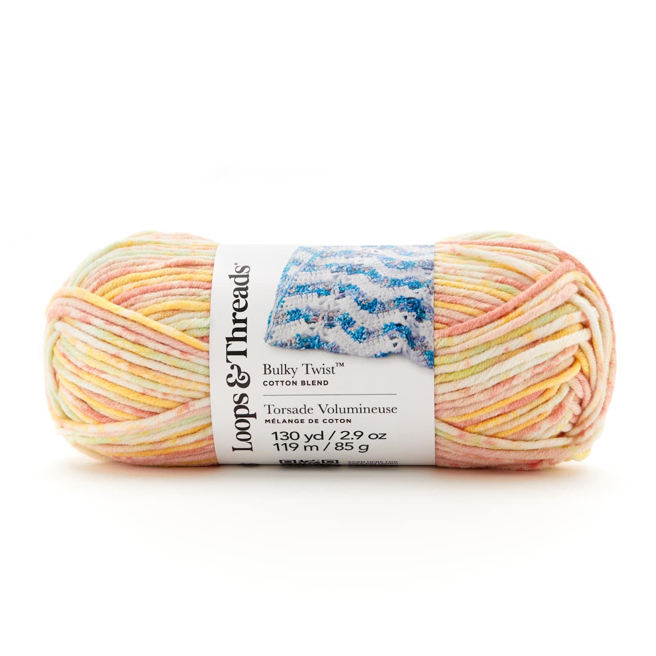 15 Pack: Bulky Twist™ Multi Yarn by Loops & Threads®